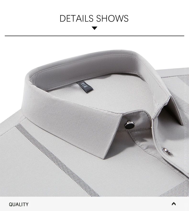 BROWON Graphic Polo Shirt Men 2025 Autumn New Business Slim Long Sleeve T Shirt Man Casual Loose Printed Striped Clothes for Men