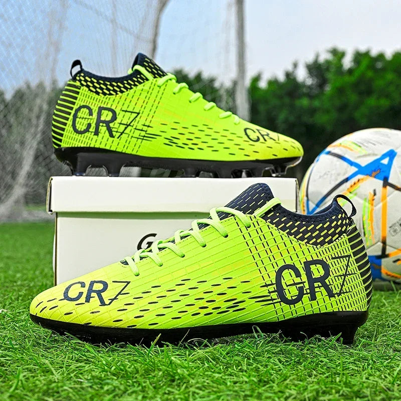New Men Soccer Shoes Unisex Drop Shipping Football Boots Breathable Sports Cleats Professional Outdoor Ultralight Non-slip
