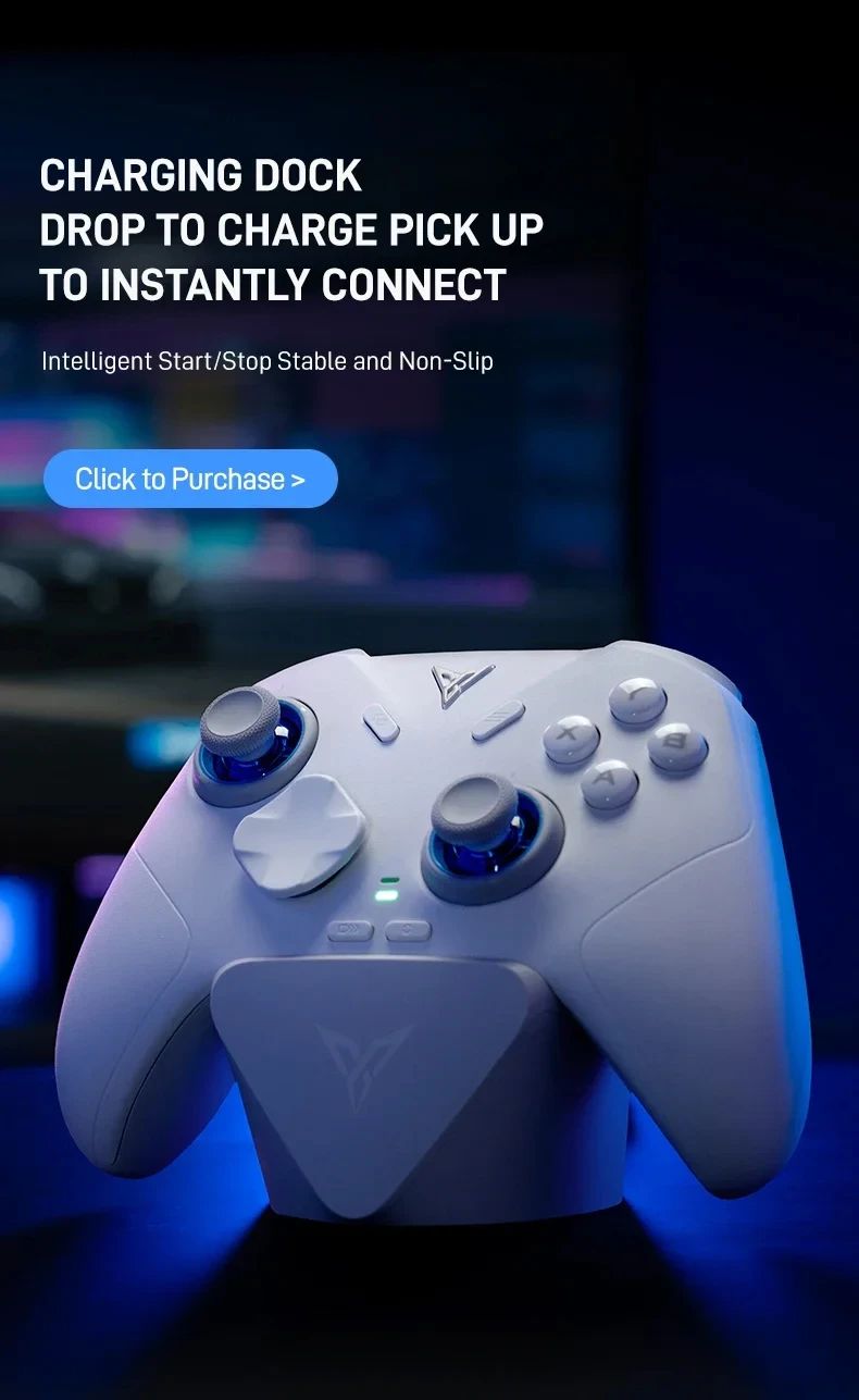 Direwolf 4 Series Arknights:Endfield Gamepad Perlica Joystick Force Adjustment Wireless Anime Game Controller for PC Switch