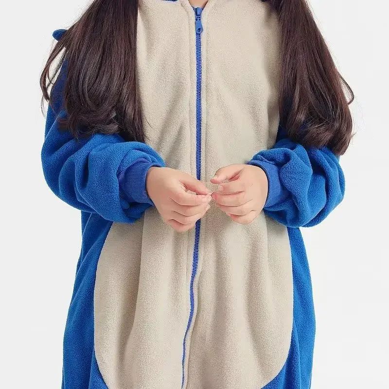 Girls Boys Cartoon Sleepwear Kids Children Cute Sonic Onesies Animal Flannel Pajamas For Christmas Halloween Party