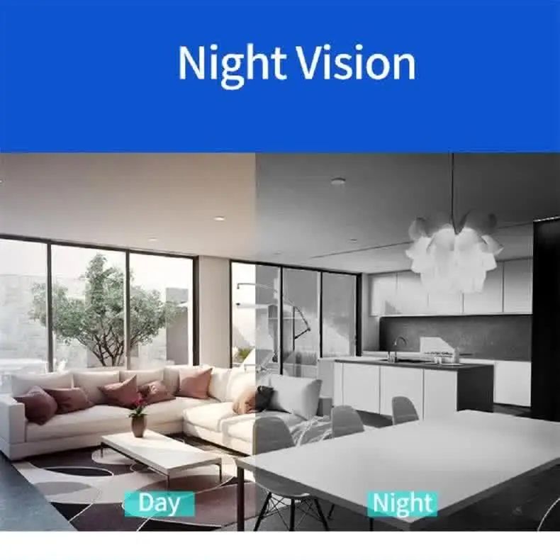 CARPBABA WIFI IP Camera 2MP YOOSEE ICSEE V380Pro YIIOT Surveillance Color Night Vision Security Protection Wireless Smart Home