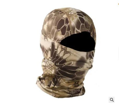 Camouflage Balaclava Full Face Mask Wargame CP Hat Hunting Bicycle Cycling Bandana Neck Gaiter