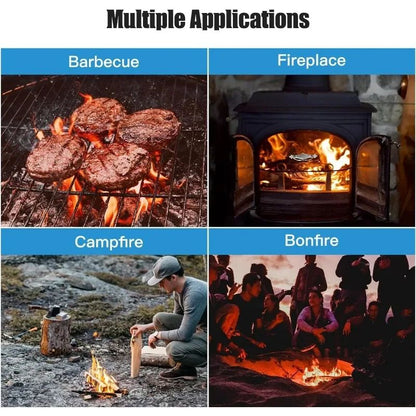 Outdoor Camping Picnic Barbecue Air Blower Portable Handheld Electric BBQ Cooking Fan Air Blower Fire Bellows Tool