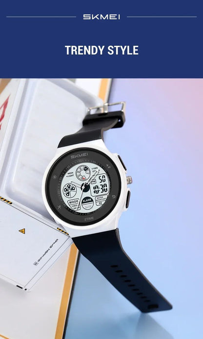 SKMEI 2346 Wristwatches Clock Horloges Mannen Fashion Digital Electronic Watch Casual Sports Watches For Men Women Waterproof
