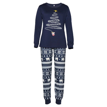 New Family Christmas Pajamas Mom Dad Kids Matching Clothing Set Baby Dog Romper Pjs Soft Loose 2 Pieces Suit Homewear Xmas Look