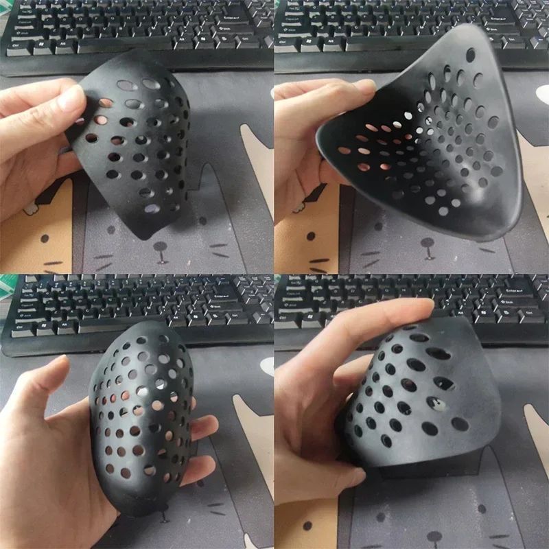 Anime Spider Black Mini Mask Cosplay Props Spider Faceshell Silica Black/Red Halloween Half Face Shell Nose And Mouth Mas Cover