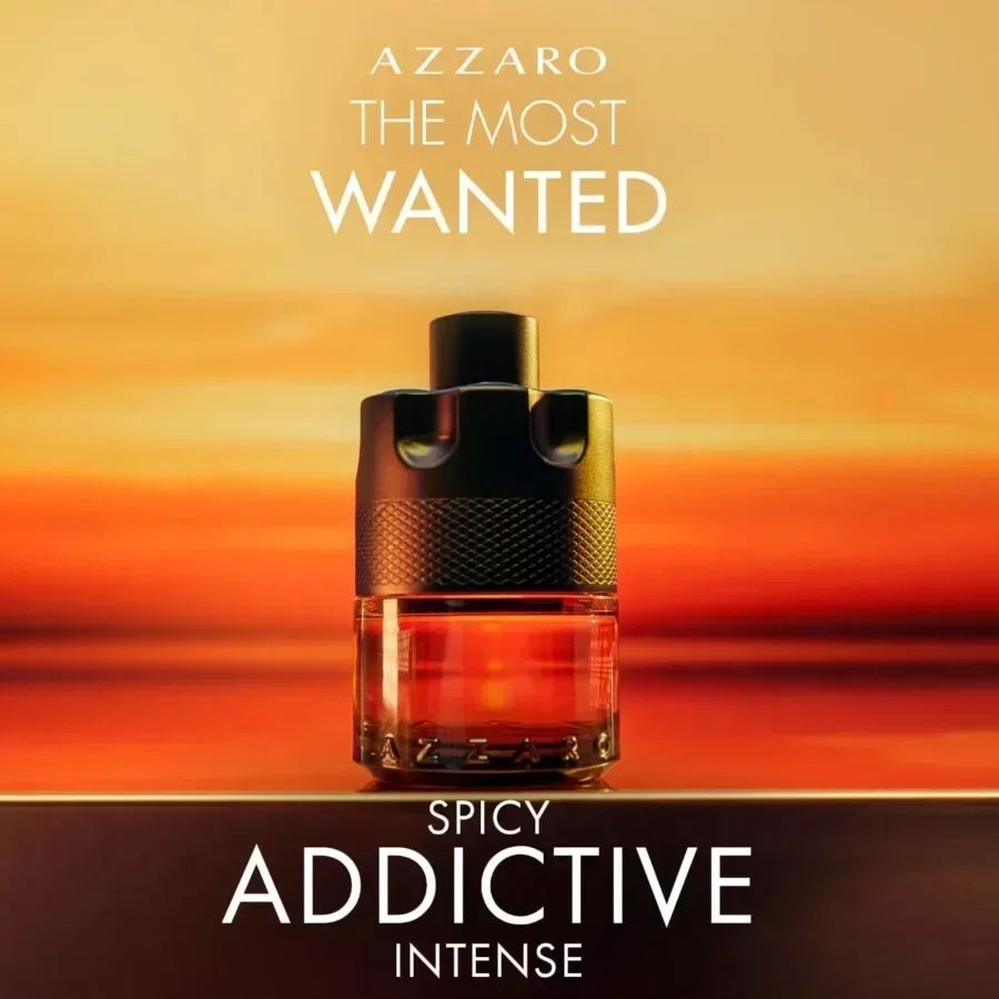 100ML For Azzaro The Most Wanted Parfum Charm Eau De Parfum Intense Spicy Woody Seductive Fragrance Date Lasting Perfume