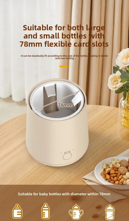 Milk Bottle Shaker USB Electric Portable Smart Intelligent Milk Powder Mixer 3 Speed Adjustment Baby Formula Maker Divine Device