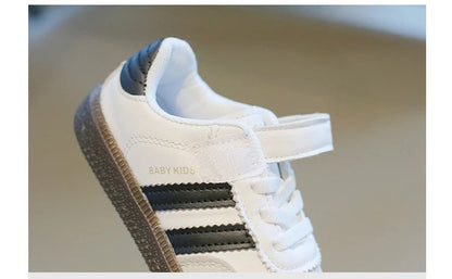 Children's Sneakers Boy Spring Autumn Causal Kid Running Walking Shoes Fashion Versatile Girls Tennis Shoes Soft Soled Hook Loop