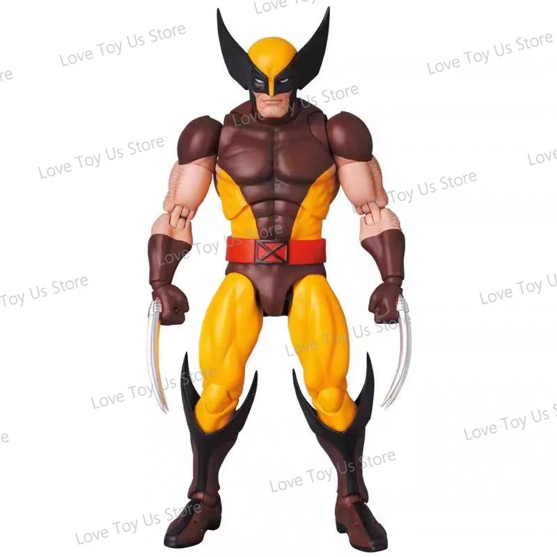 Original Ct Toys Wolverine Action Figure Deadpool Mafex 096 Figure Mafex138 X-Men Comic Version Figurine Collection Model Toys