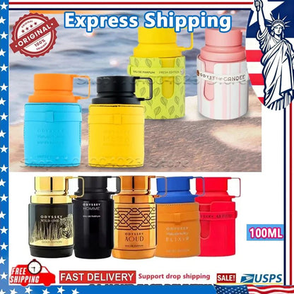 New 100ML Armaf Odyssey Series for Men Eau De Parfum Spray Arabic Perfume Colognes and Colognes Pheromone Perfume Makeup Gifts