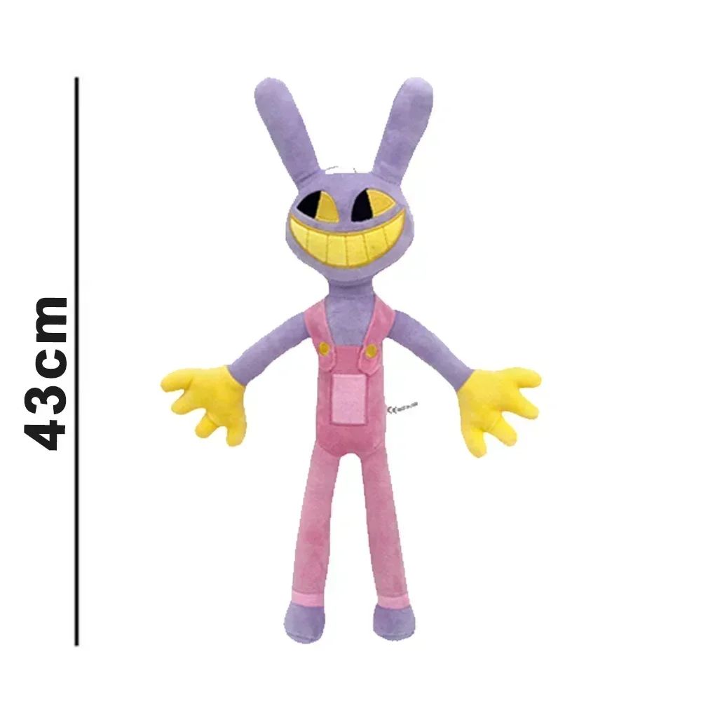 /New Styles The Amazing Digital Circus Pomni Jax Plush Toy Anime Cute Theater Rabbit Doll Cartoon Clown Christmas Kids Gifts
