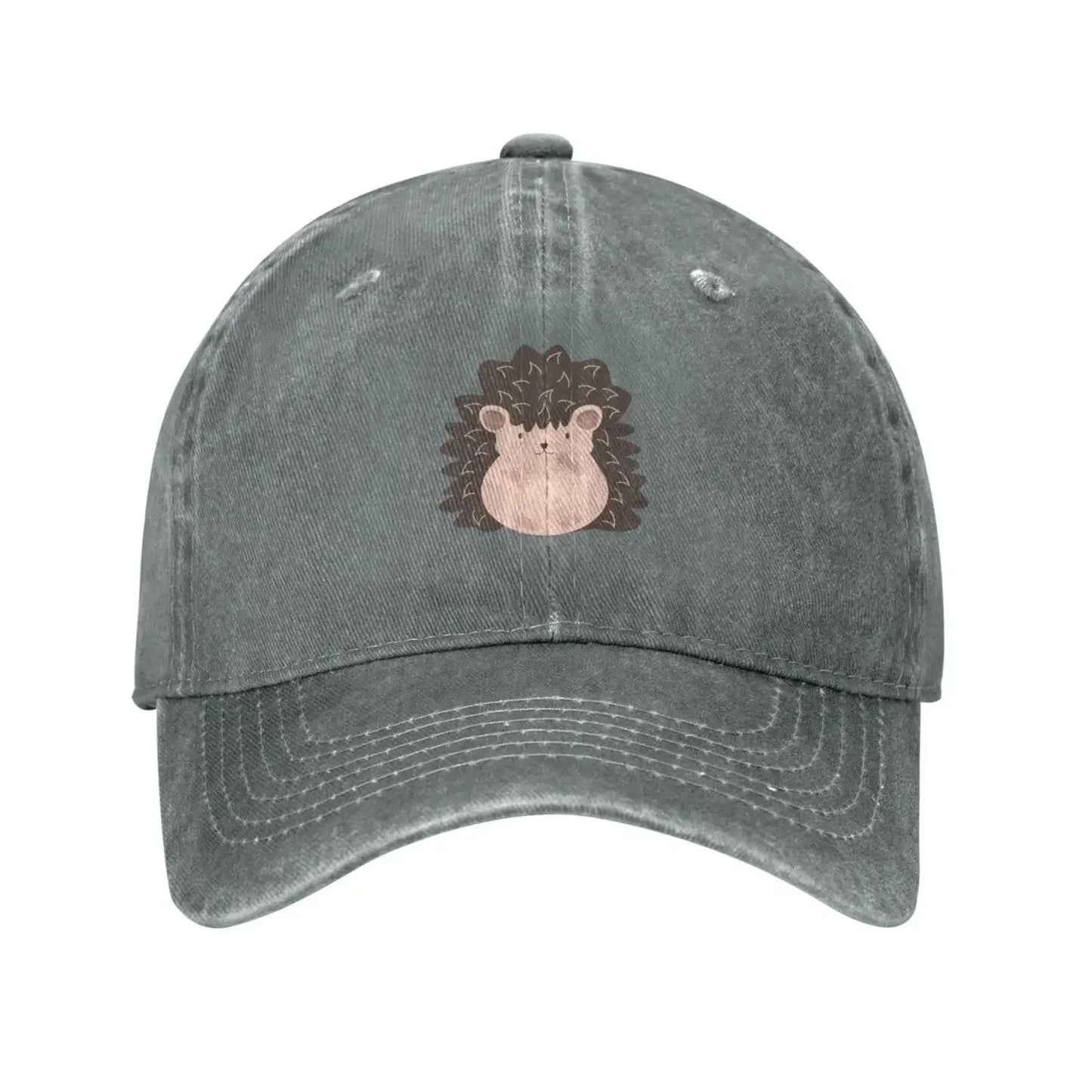 Cute Hedgehog Baseball Cap for Men Women Vintage Trucker Hats Dad Caps for Daily