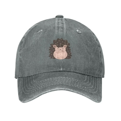 Cute Hedgehog Baseball Cap for Men Women Vintage Trucker Hats Dad Caps for Daily
