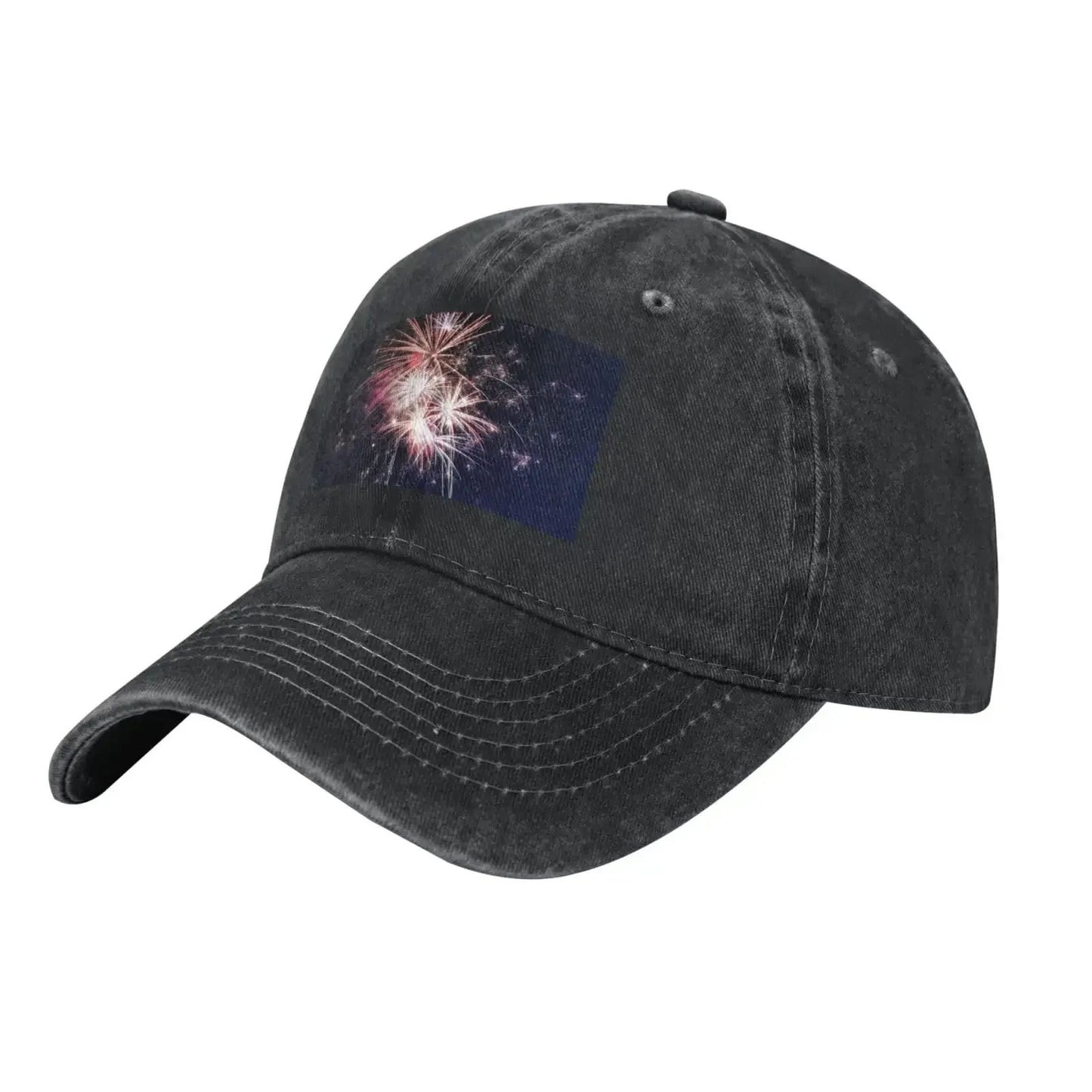 Casquette Baseball Cap Firework Running, Tennis, Dad Hat Seasons & Outdoor Travel. Trucker Hats for Man Woman