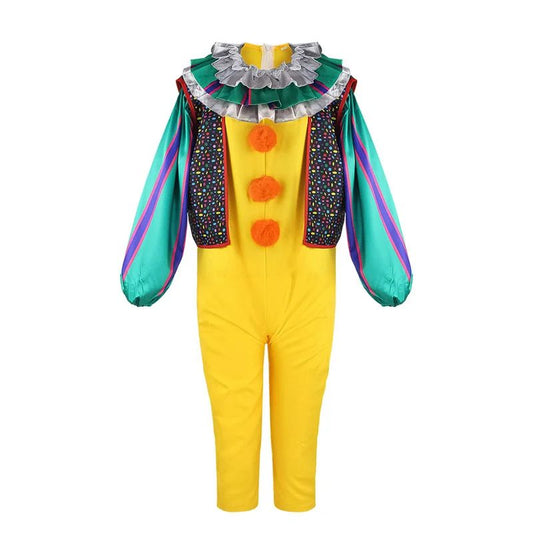 Movie Cosplay Pennywise Clown Cosplay Costume Halloween Adult Carnival Party Stage Performance Villain Vintage Clothing Set