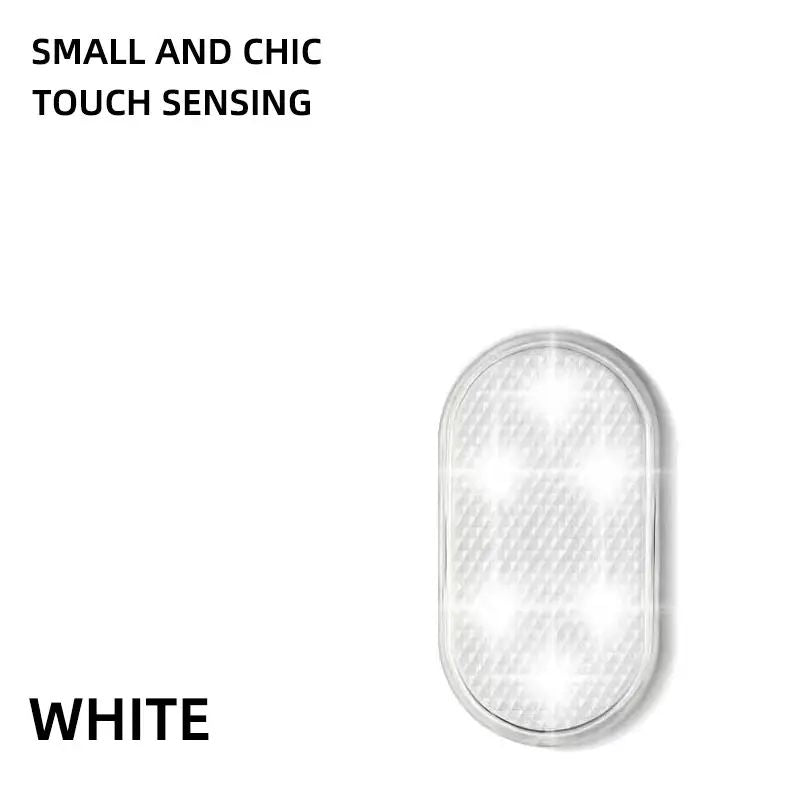 Mini Luminária de Leitura com Sensor de Toque - Luz de Teto Automotiva e Luminária de Ambiente com Carregamento USB