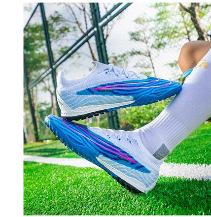 Society Cleats Men Soccer Shoes Professional Boys Football Boots Indoor Original Football Field Boots Sneakers Training Fast