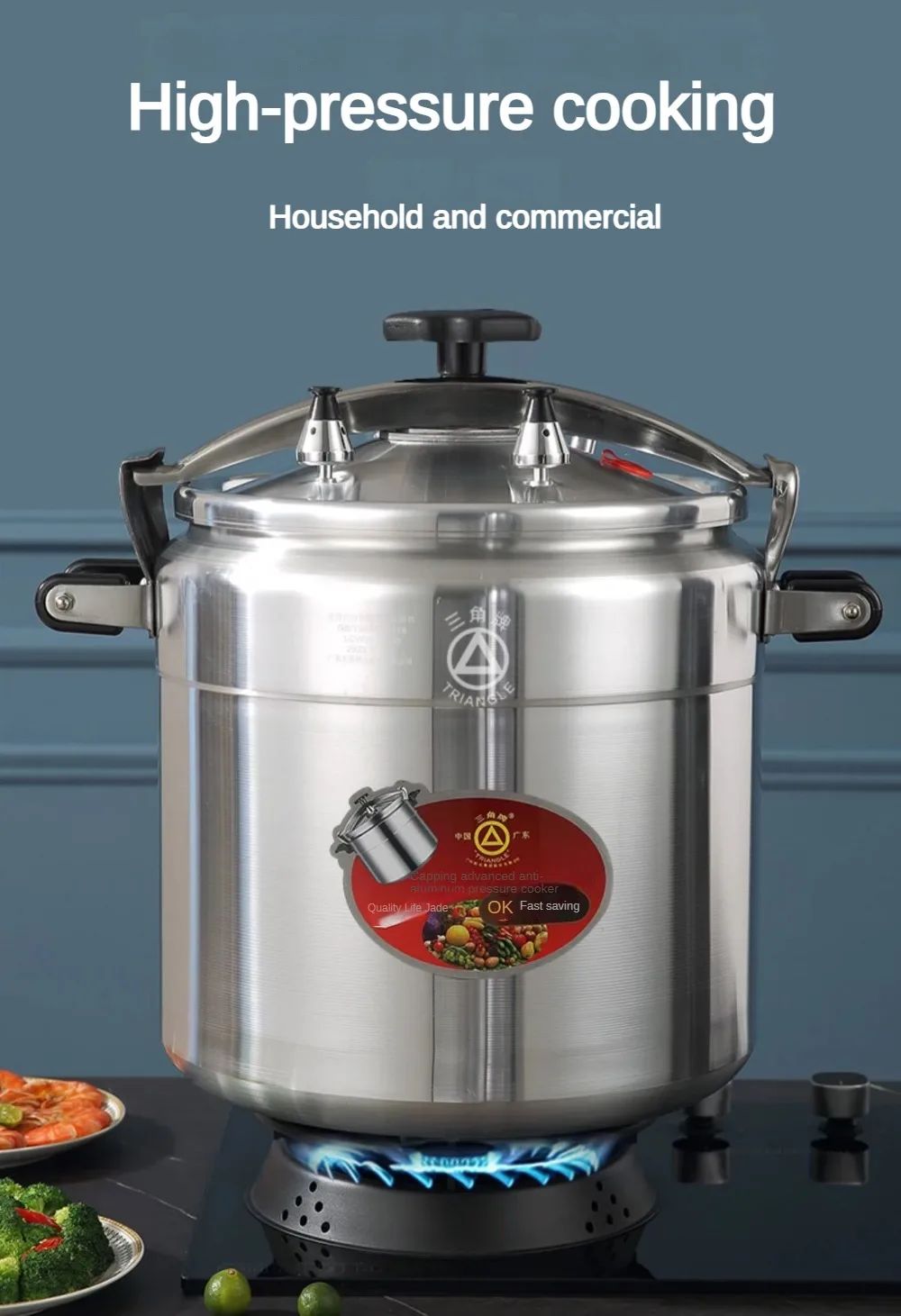 Electric Pressure Cooker, Rice Cooker, Stainless Steel Pot, Cuisine Cooker