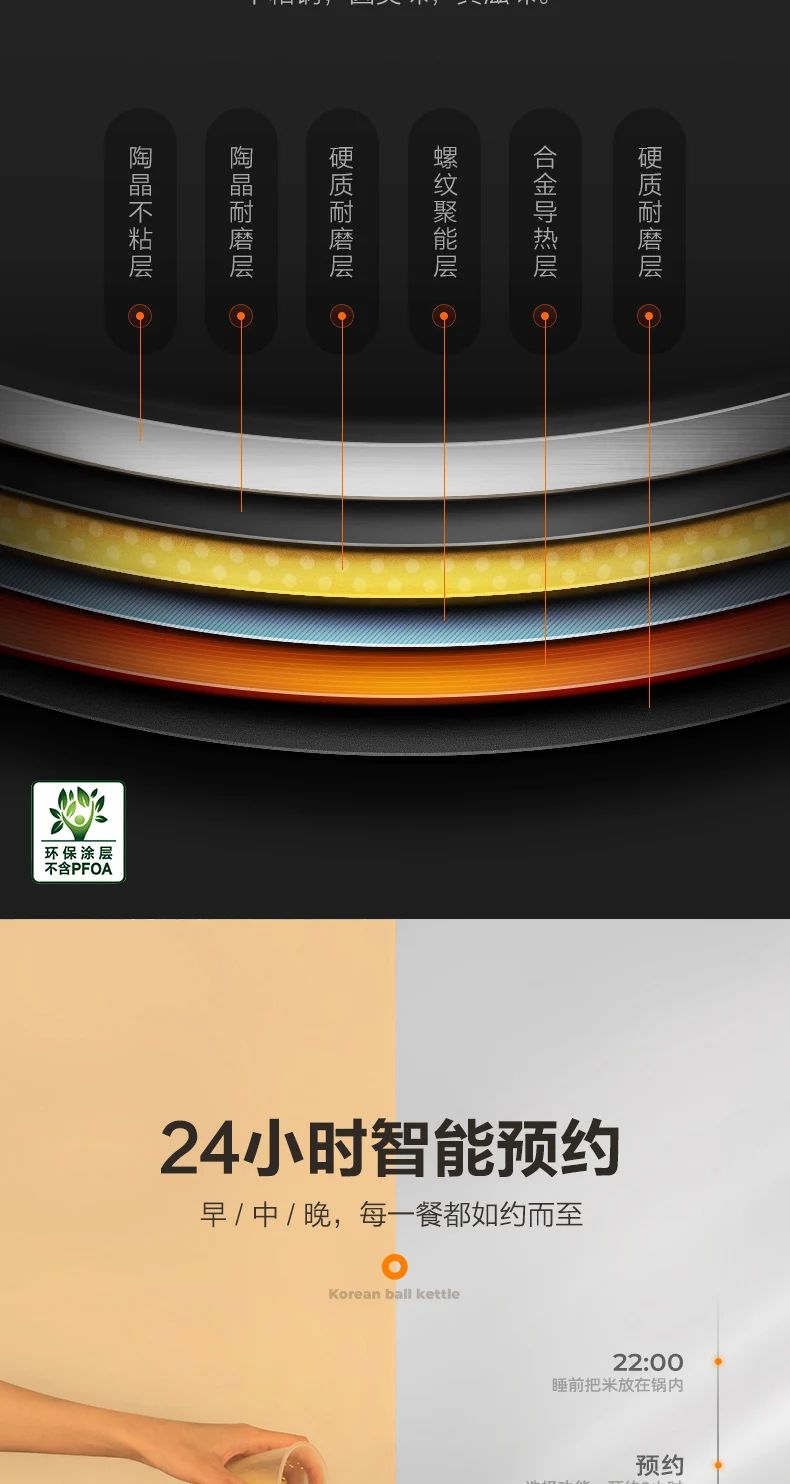 Supor 220v Electric Pressure Cookerhousehold Intelligent Rice Cooker Pressure Cooker 5L Double-bravery Pressure Cooker 220V