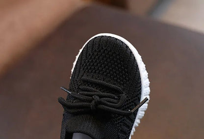 Children Sneakers Spring and Fall Casual Shoes Mesh Breathable Soft Bottom Kids Boys Girls Students Sport Running Tennis Shoes