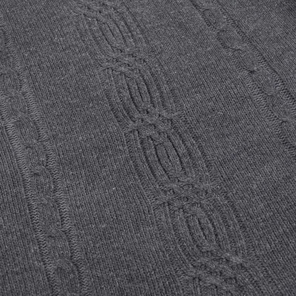 2025 Men's Warm Sweater Long Sleeve Turtleneck Sweater Retro Knitted  Pullover Sweaters