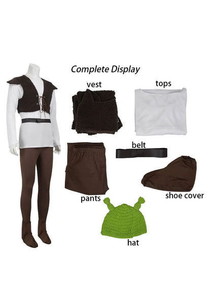 Monster Shrek cosplay costume Shrek cosplay Halloween cosplay costume