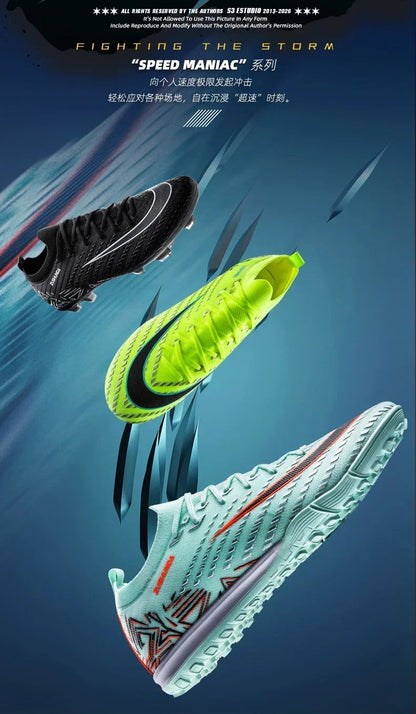 TF/FG Men Soccer Shoes Society Professional Football Field Boots Original Comfortable Top Quality Cleats Football Shoes Tenis