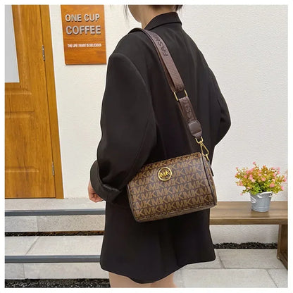 IMJK 22*14*11cm Women Shoulder Luxury Bags Designer Crossbody Chest Purses Handbag Women Clutch Travel tote Bag