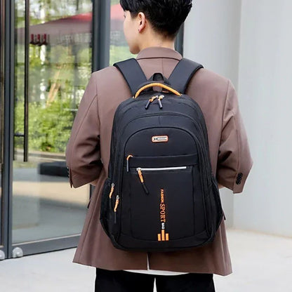 Men's Backpack Oxford Business Computer Bag Waterproof Backpack Leisure Travel Backpack High School Student Backpack For Man