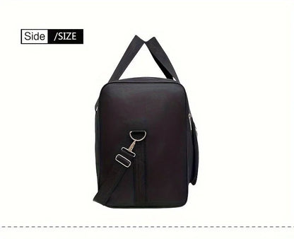 Men Nylon Travel Duffel Bag Large Capacity Handbag Portable Outdoor Carry Luggage Convenient Practical Male's Weekend Gym Bag