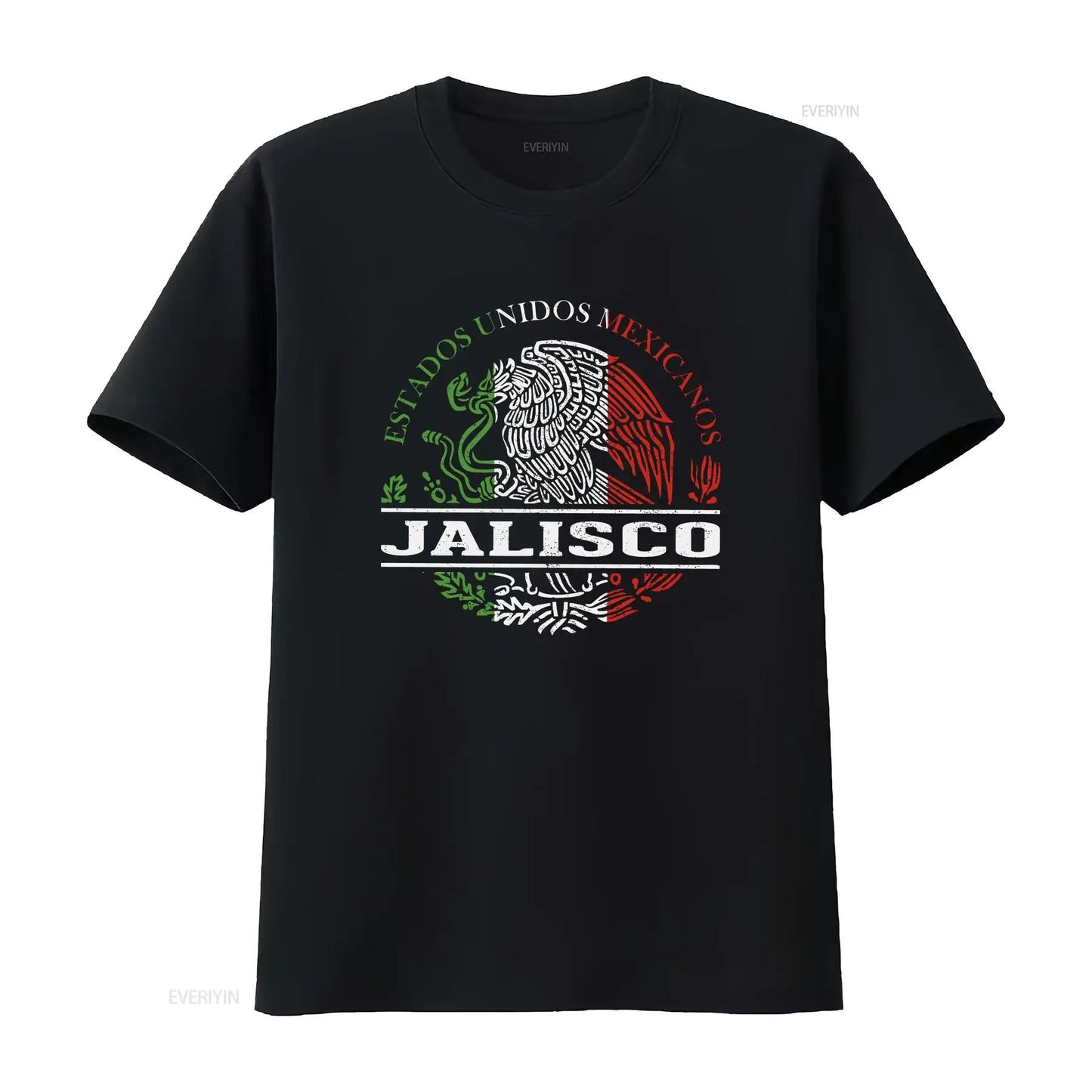 Jalisco Mexico T Shirt Travel vintage Washed Breathable fashion Stylish Comfortable designer clothes Slightly Versatile Soft