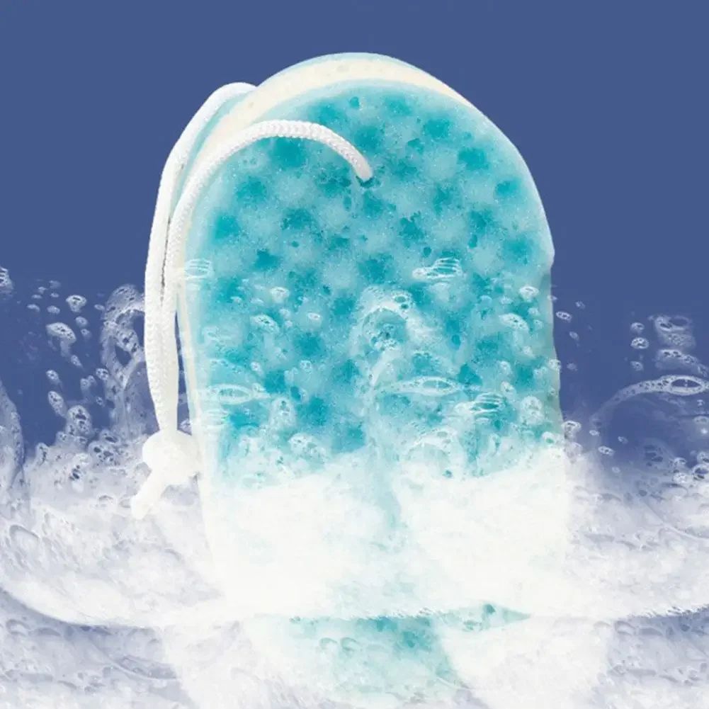 3-layer Wave Bath Sponge Exfoliating Body Brush Shower Skin Clean Massage Cleaning Shower Brush Skin Care Remover Bath Supplies