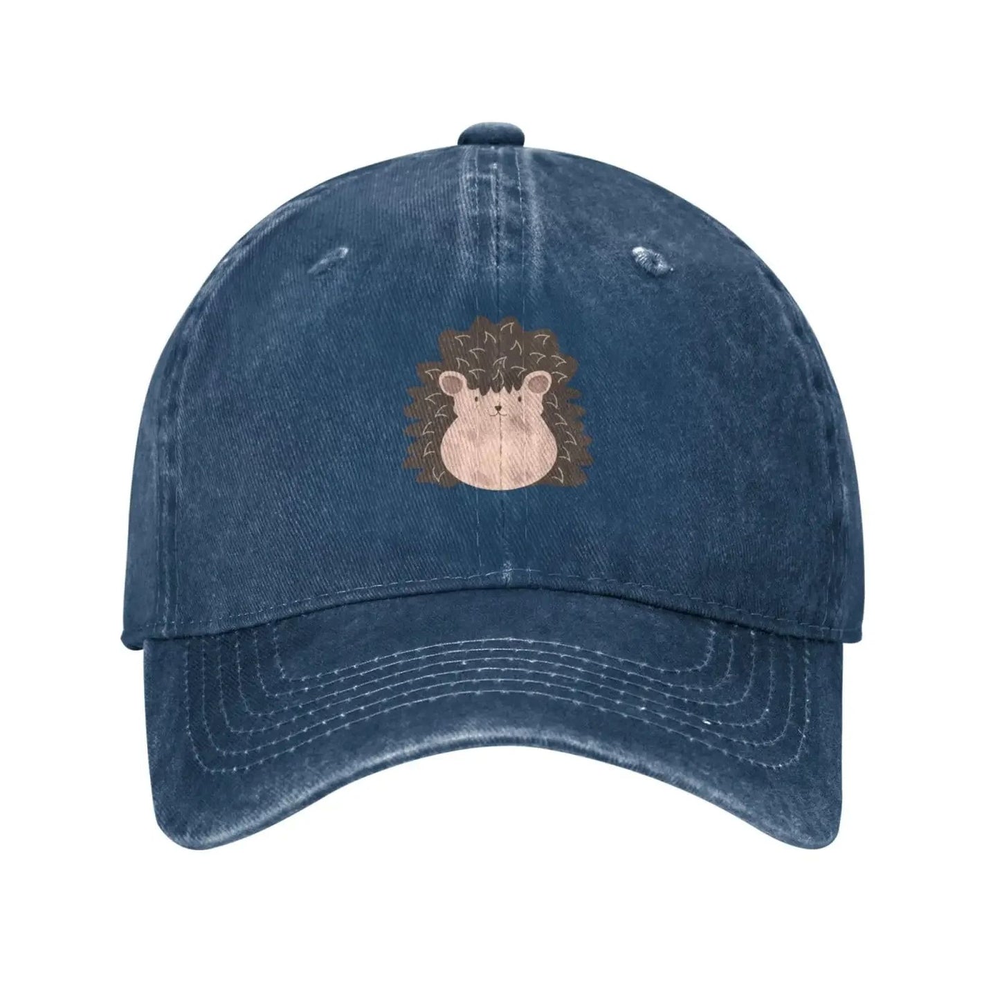 Cute Hedgehog Baseball Cap for Men Women Vintage Trucker Hats Dad Caps for Daily