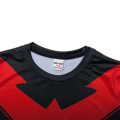 High-quality 3D Printed T shirts Men Compression Shirt Comic Cosplay Costume Halloween Clothing Long Sleeve Tops For Male