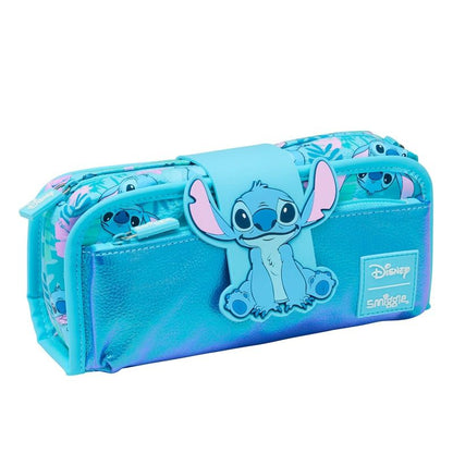 Miniso Disney Stitch Kawaii Children Schoolbag Set Cartoon Student Bookbag Lunch Bag Pen Case Casual High Capacity Backpack Gift