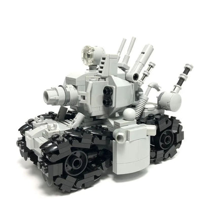 MOC Metal Slug Super Simulação Militar Bonecos de Ação Modelos de Veículos de Blocos de Construção Brinquedo de Tijolo Montado Presentes Infantis de Feriado