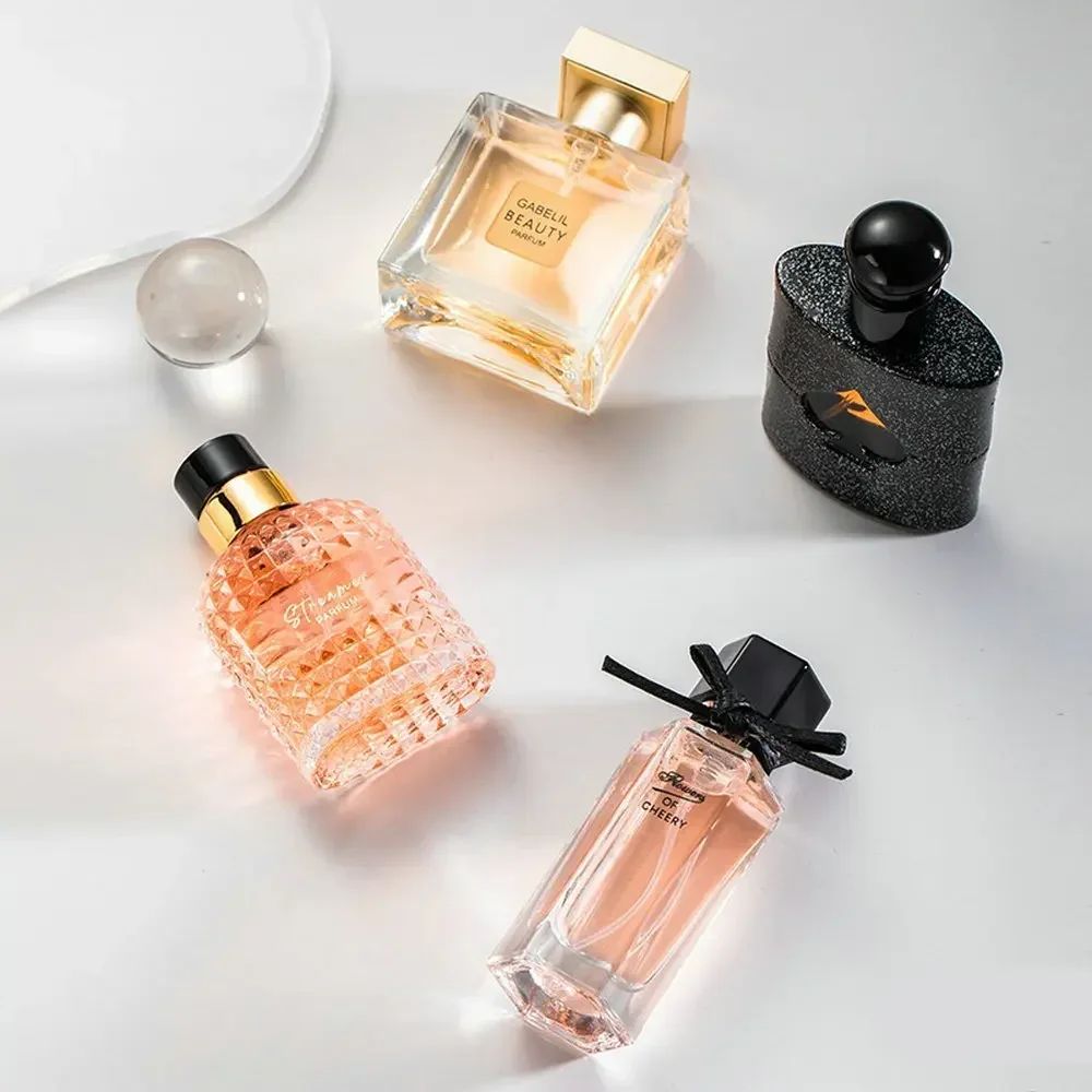 Perfume Feminino Original 105ml Caixa de Presente Conjunto de Quatro Peças Fragrância Fresca Duradoura Eau