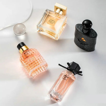 Perfume Feminino Original 105ml Caixa de Presente Conjunto de Quatro Peças Fragrância Fresca Duradoura Eau
