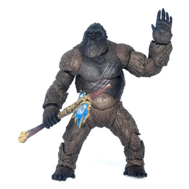 14CM 2021 King Kong Vs Godzilla Action Figure Movie Model Movable Joints Chimpanzees Gojira Figma Toys For Children Kids Gifts