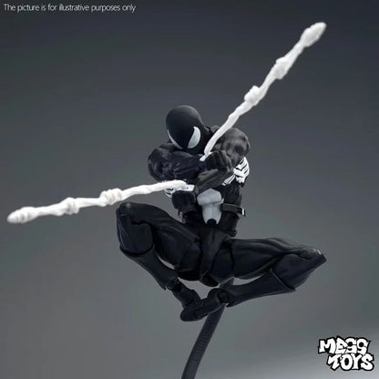 NOVO Boneco de Ação Spider de Brinquedo Anime Terno Preto Vizinho Symbiote Aranha Escarlate Kaine Parker Aranha Vermelha Preta