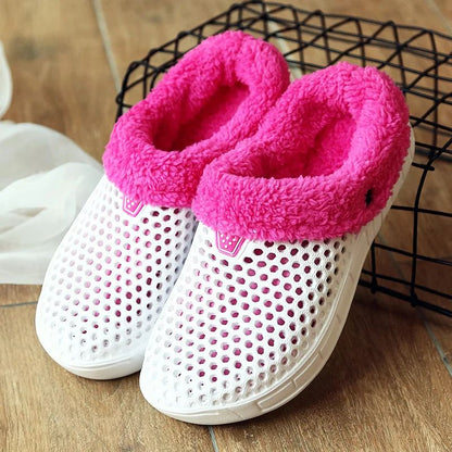 Winter Slippers Men Women Indoor Warm Shoes Non Slip Cotton Pantoffels Casual Clogs Slip on House Floor Slippers for Men