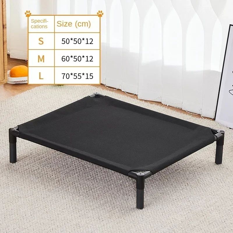Cama de cachorro dobrável indestrutível para animais de estimação ao ar livre, camas de cachorro em promoção, resfriamento de verão, lavável