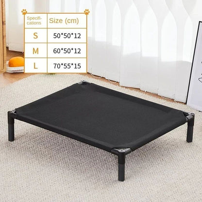 Cama de cachorro dobrável indestrutível para animais de estimação ao ar livre, camas de cachorro em promoção, resfriamento de verão, lavável
