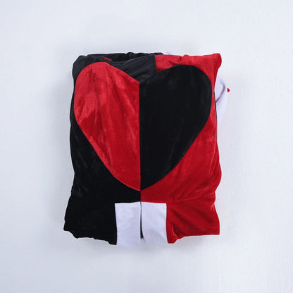 Halloween Queen of Hearts Costume Alice in Wonderland Dress Women Adult Sexy Poker Queen Cosplay Halloween Fancy Dress Plus Size