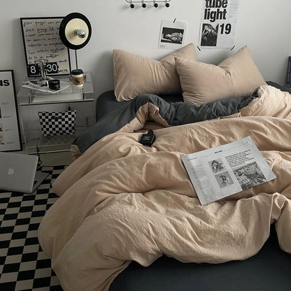 Bedding Comforter sets Duvet Cover bedsheets set with pillowcase Bedding Linens Set for Queen/King Bed edredones de cama