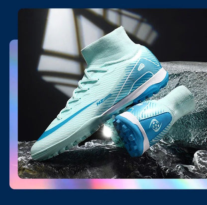 Men Soccer Shoes Society Professional Soccer Cleats Adult Fast Turf Training Football Shoes Outdoor Futsal Football Field Boots