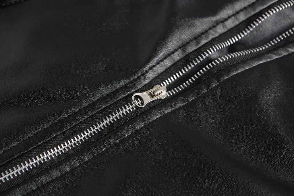 Men PU Leather Jacket Motorcycle Fashion Slim Fit Leather Coat Male Solid Turn-Down Collar Motorcycle Outwear Streetwear 4XL