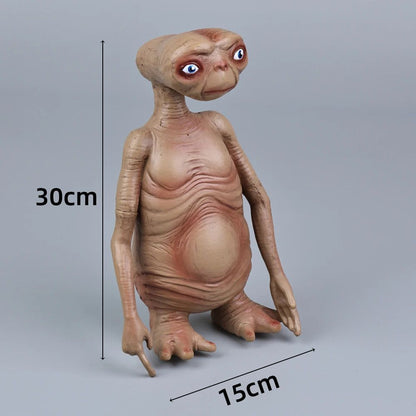 ET The Extra Terrestrial Alien UFO Action Figures PVC Table Statue Toys Latex Mascot for Gifts Ornaments Souvenirs