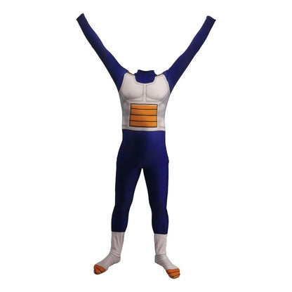 Men's Vegeta TRUNKS Kids Adult Cosplay Costume Super Saiyan Boys Youth GOKU Torankusu Halloween Jumpsuit Bodysuit Party Dress Up